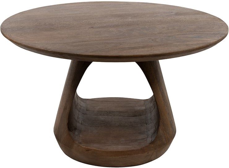 Bremen salontafel Ø70, H38, Mango Matt Walnut - Afbeelding 2