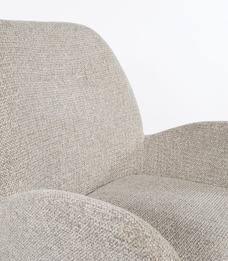 Charles armstoel - draaipoot 360 - Milan - Nature 120 - Afbeelding 3