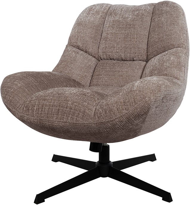 Chuck draaifauteuil 360 + rock system - Cremona - Fur 24