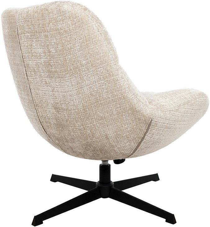 Chuck draaifauteuil 360 + rock system - Cremona - Natural 02 - Afbeelding 2