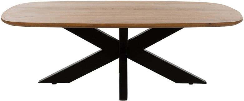 Salontafel deens ovaal 120, Mango Smooth Natural - Afbeelding 2