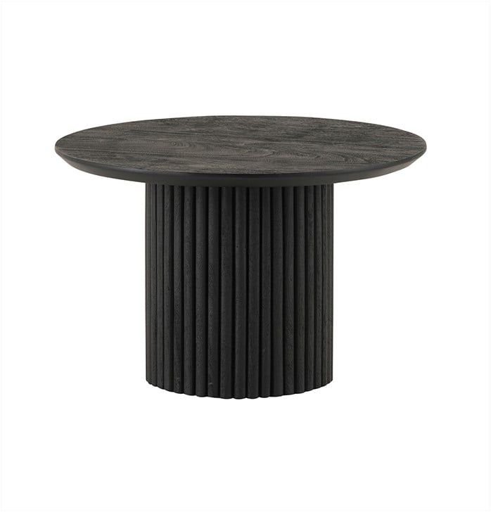 Salontafel Ø60, Acacia Black