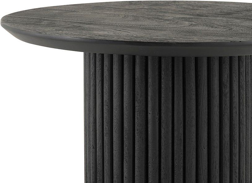 Salontafel Ø60, Acacia Black - Afbeelding 2