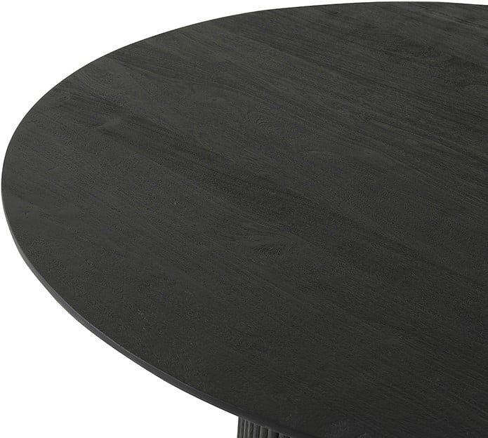 Salontafel Ø60, Acacia Black - Afbeelding 3