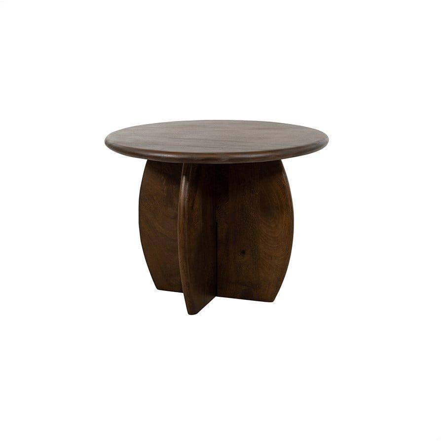 Salontafel Ø60, Mango Brown Walnut