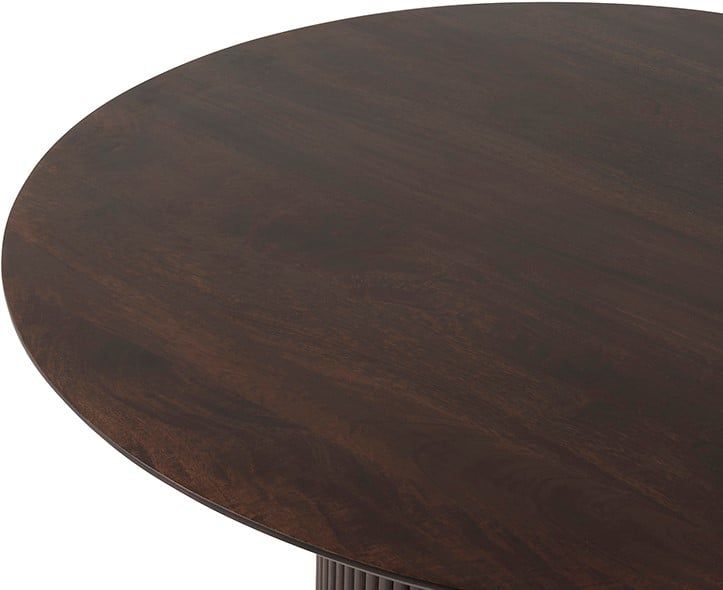 Salontafel Ø60, Mango Dark Walnut - Afbeelding 2