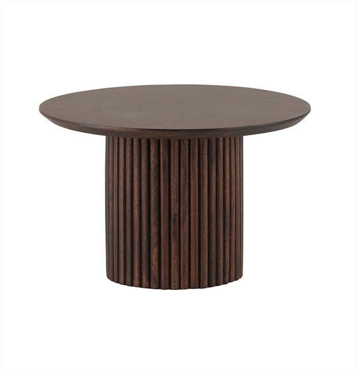 Salontafel Ø60, Mango Dark Walnut
