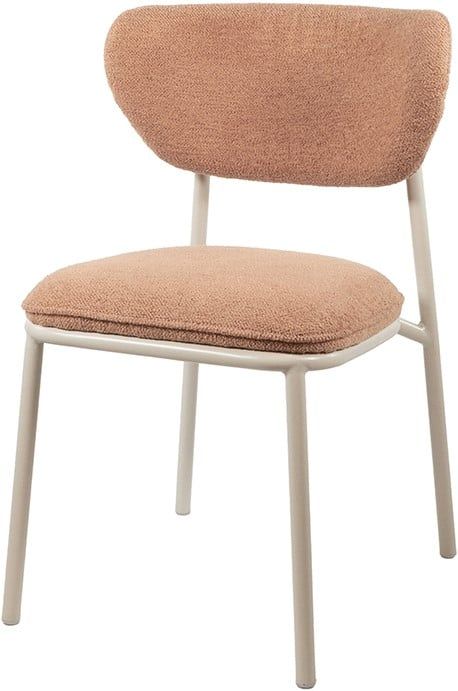 Didi eetkamerstoel - Beige frame - Gear - Powder 209