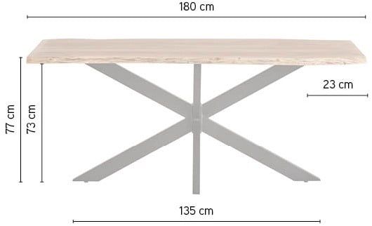 Eetkamertafel 180 - Afbeelding 3