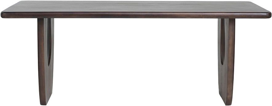 Eetkamertafel 200, Mango Brown Walnut - Afbeelding 2