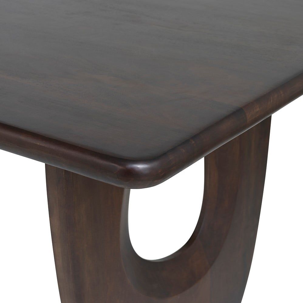 Eetkamertafel 220, Mango Brown Walnut - Afbeelding 4