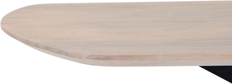 Eetkamertafel deens ovaal 180, Mango Ashblond - Afbeelding 4