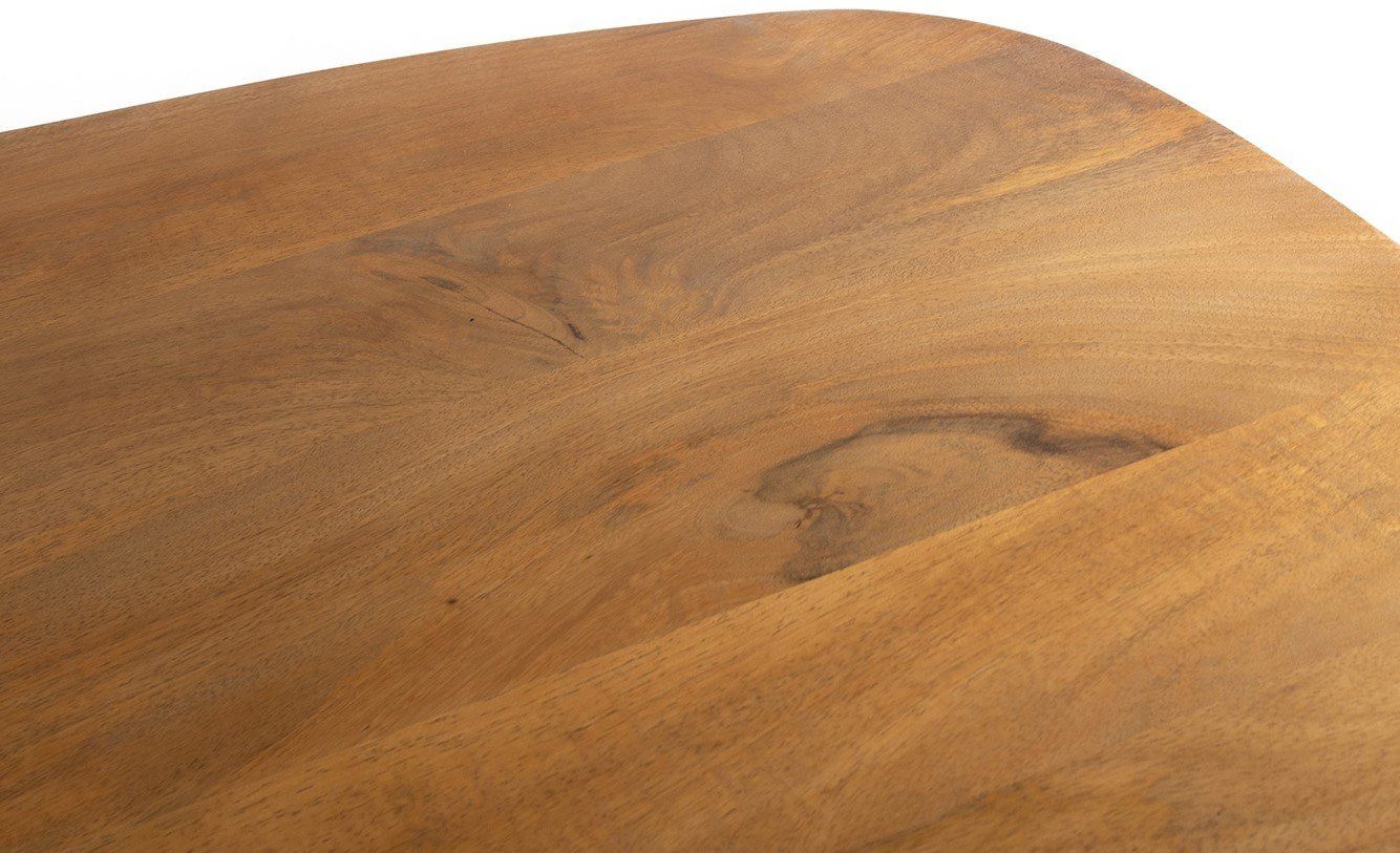 Eetkamertafel deens ovaal 180, Mango Smooth Natural - Afbeelding 4