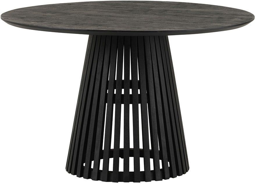 Eetkamertafel Ø120, Acacia Black