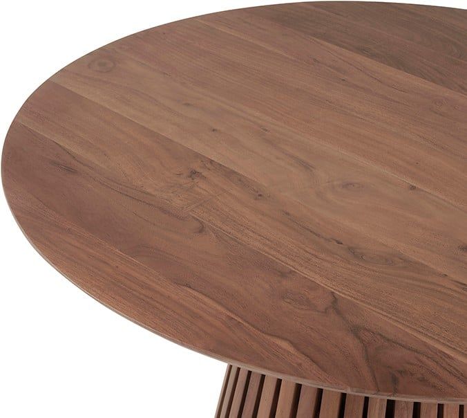 Eetkamertafel Ø120, Acacia Naturale - Afbeelding 2