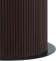Eetkamertafel Ø120, Mango Dark Walnut - Afbeelding 4