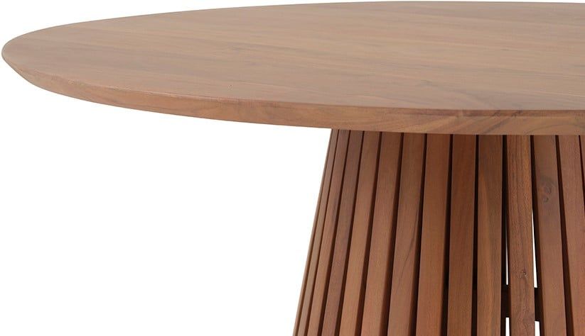 Eetkamertafel Ø130, Acacia Naturale - Afbeelding 3