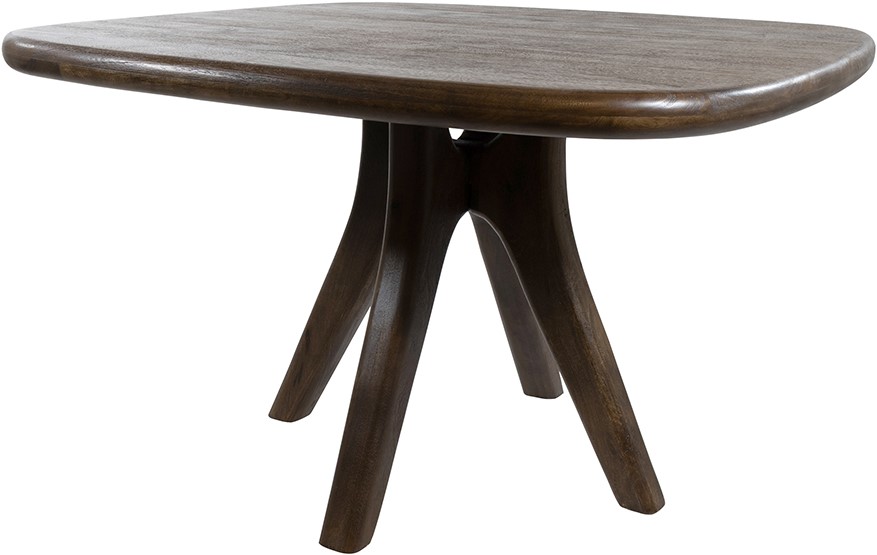 Eetkamertafel stuiver vorm 150, Mango Espresso Brown - Afbeelding 2