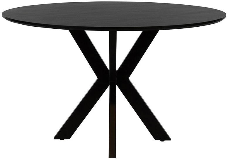 Eetkamertafel Ø120, Acacia Black - Afbeelding 2