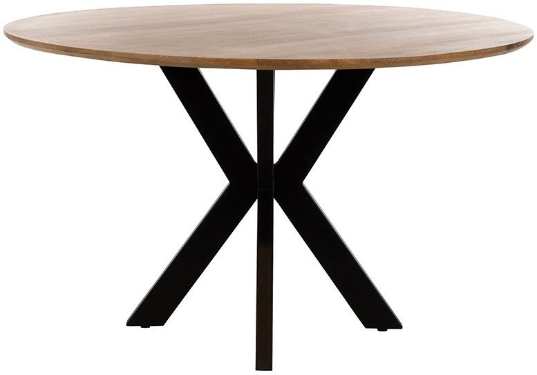 Eetkamertafel Ø150, Mango Smooth Natural - Afbeelding 2