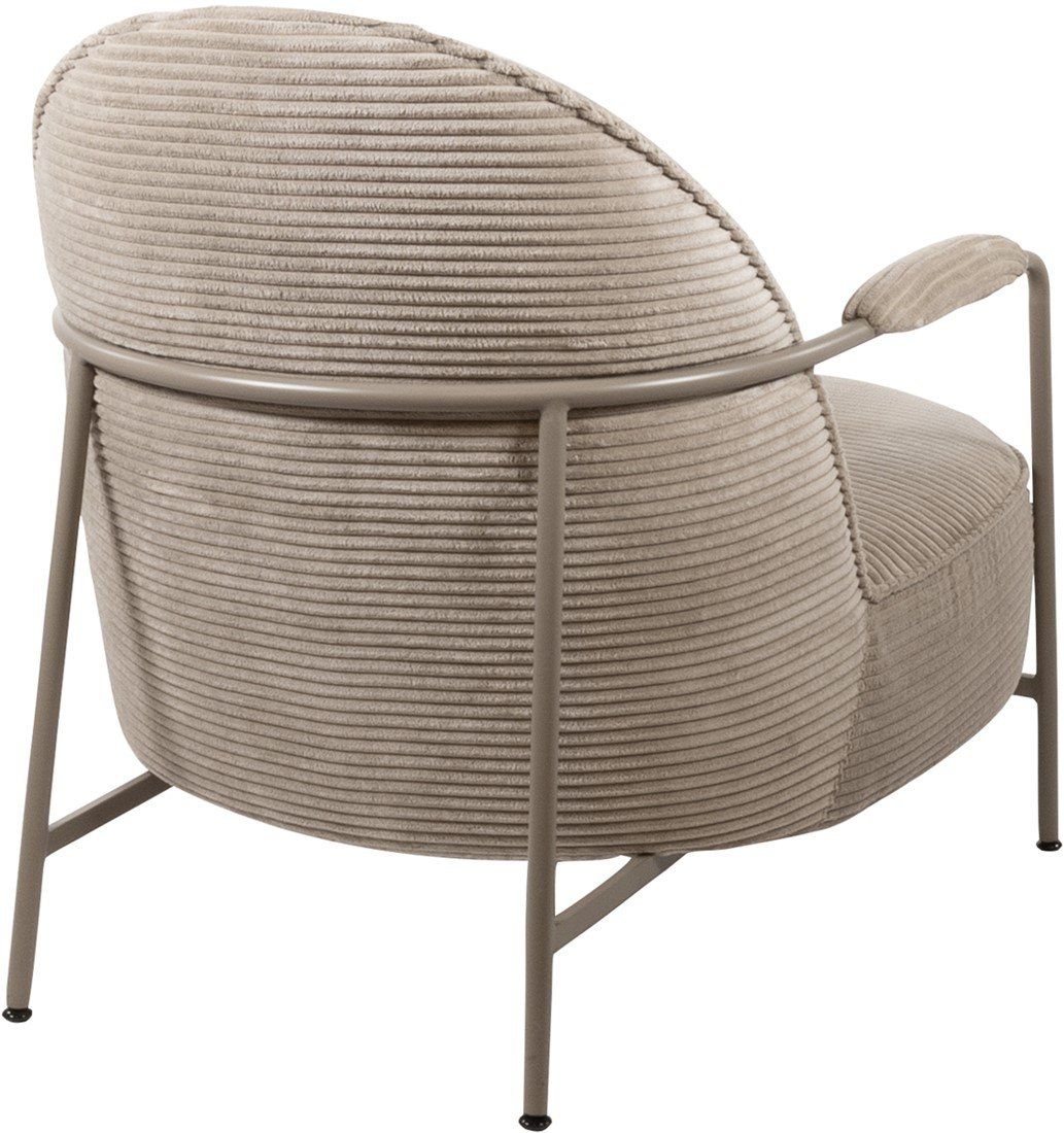 Elton Fauteuil - Sand Frame - Rib - Sand - Afbeelding 2