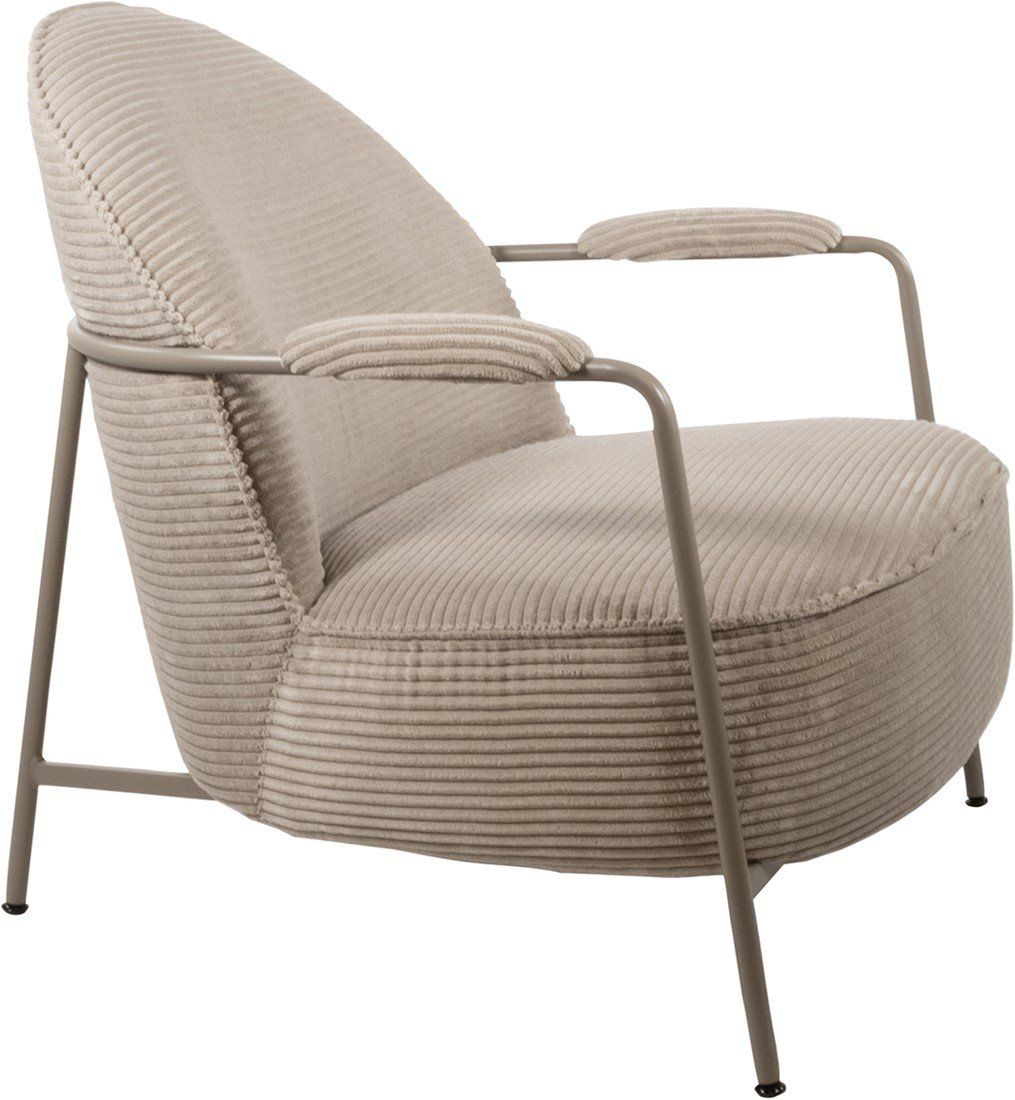 Elton Fauteuil - Sand Frame - Rib - Sand - Afbeelding 3
