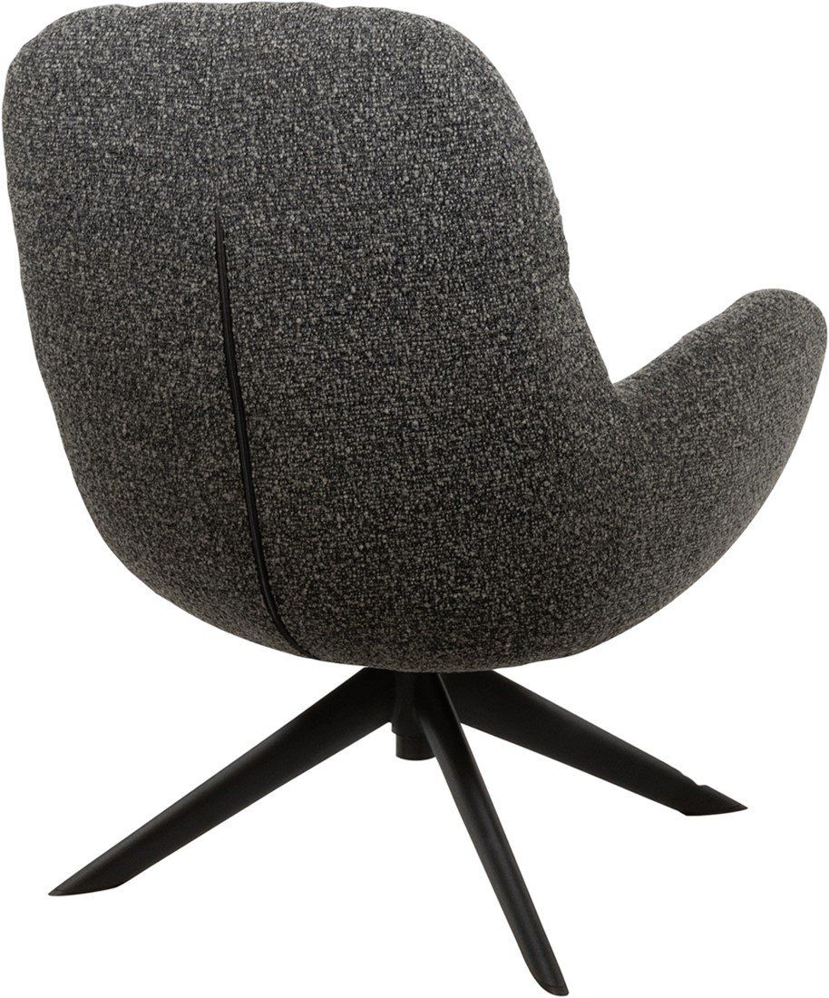 Elvis draaifauteuil 360 - Monet - Antracite 0252 - Afbeelding 3