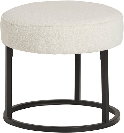 Escabel hocker - Ø45 - Alpine - Ivory