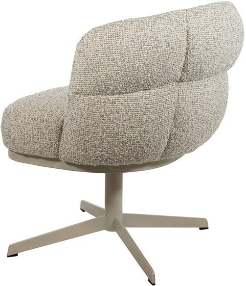 JLo eetkamerstoel - beige draaipoot 360 - Cuzco - Fog 3 - Afbeelding 2