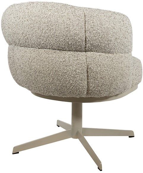 JLo eetkamerstoel - beige draaipoot 360 - Cuzco - Fog 3 - Afbeelding 3
