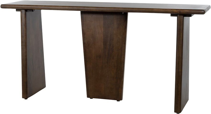 Lagos wandtafel 160, Mango Brown Walnut