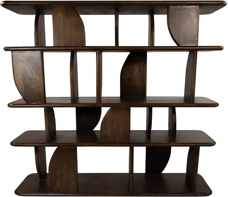 Oregano boekenkast 140, Mango Brown Walnut - Afbeelding 2