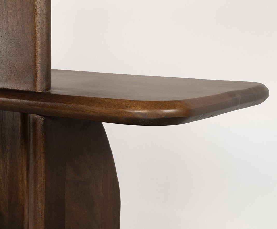 Oregano boekenkast 140, Mango Brown Walnut - Afbeelding 3