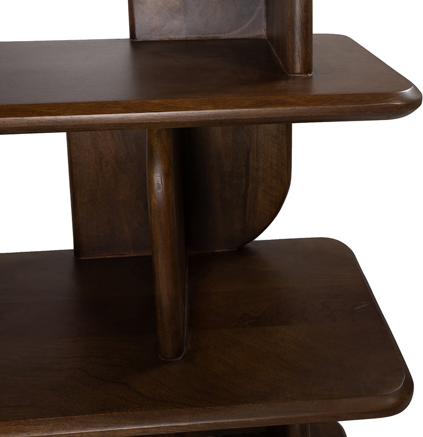 Oregano boekenkast 90, Mango Brown Walnut - Afbeelding 2