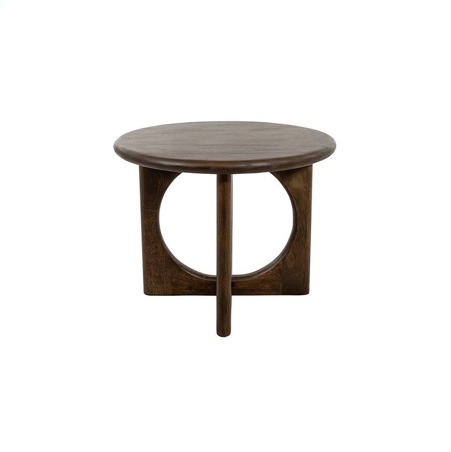 Salontafel Ø60, Mango Brown Walnut - Afbeelding 2