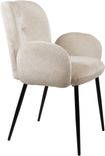 Bobby eetkamerstoel - met arm - Perfect Harmony - Ivory 02 - Afbeelding 2