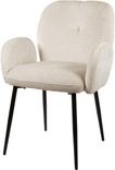 Bobby eetkamerstoel - met arm - Perfect Harmony - Ivory 02