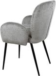 Bobby eetkamerstoel - met arm - Perfect Harmony - Light grey 85 - Afbeelding 3