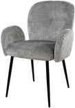 Bobby eetkamerstoel - met arm - Perfect Harmony - Light grey 85