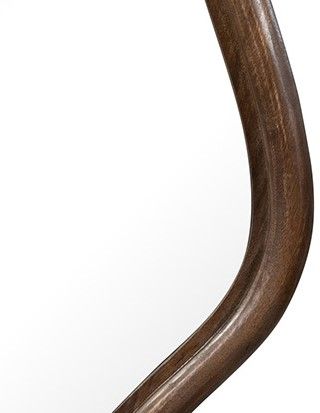 Wavy spiegel 80, Mango Brown Walnut - Afbeelding 2